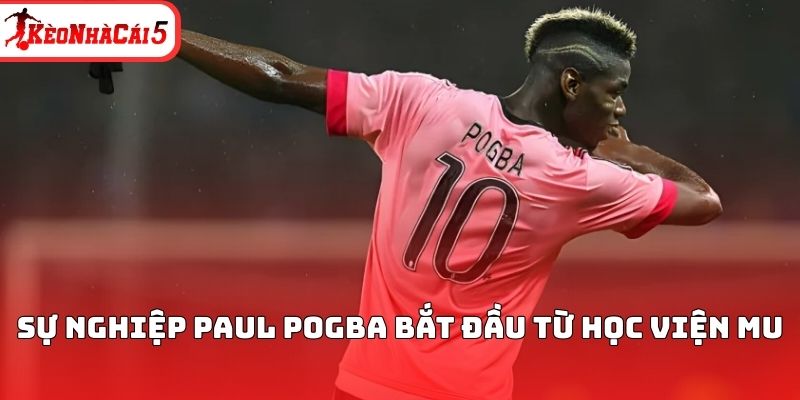 Sự nghiệp Paul Pogba bắt đầu từ học viện MU&nbsp;