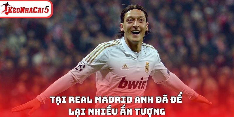 Tại Real Madrid anh đ&atilde; để lại nhiều ấn tượng